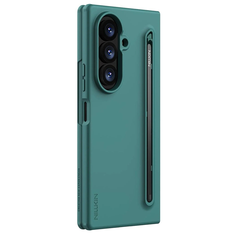 Hülle für Samsung Galaxy Z Fold8 Ultra F976, Nillkin, Flex Pure mit S-Pen-Halter, Grün