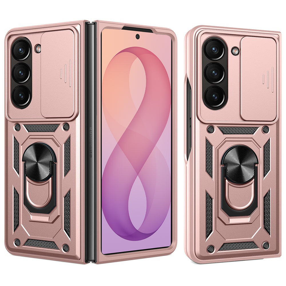 Hülle für Samsung Galaxy Z Fold8 Ultra F976 / Z Fold7 F966, Techsuit, CamShield, Roségold