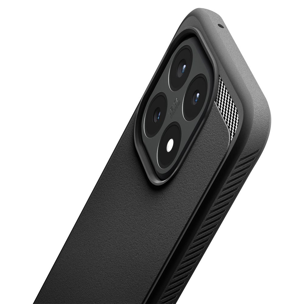 Hülle für Xiaomi 15T, Spigen, Rugged Armor, Mattschwarz ACS10459