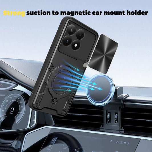 Case for Xiaomi 15T, Techsuit, CamGuard Pro, Purple