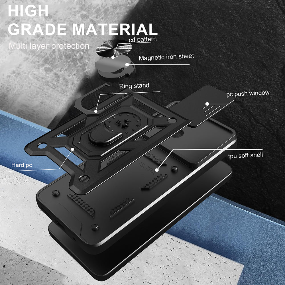 Hülle für Xiaomi 15T, Techsuit, CamShield, Blau