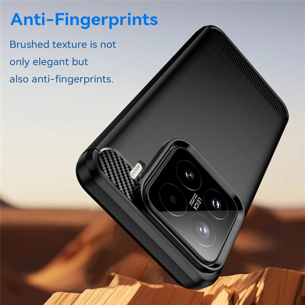 Hülle für Xiaomi 15T, Techsuit, Carbon, Schwarz