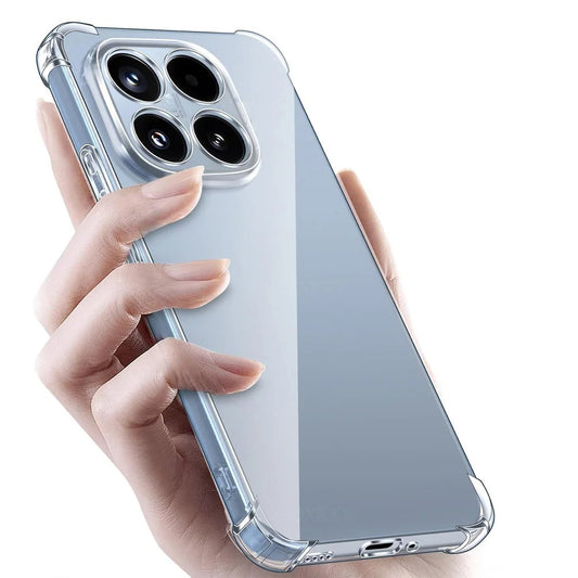 Hülle für Xiaomi 17T, Techsuit, stoßfest klar, transparent