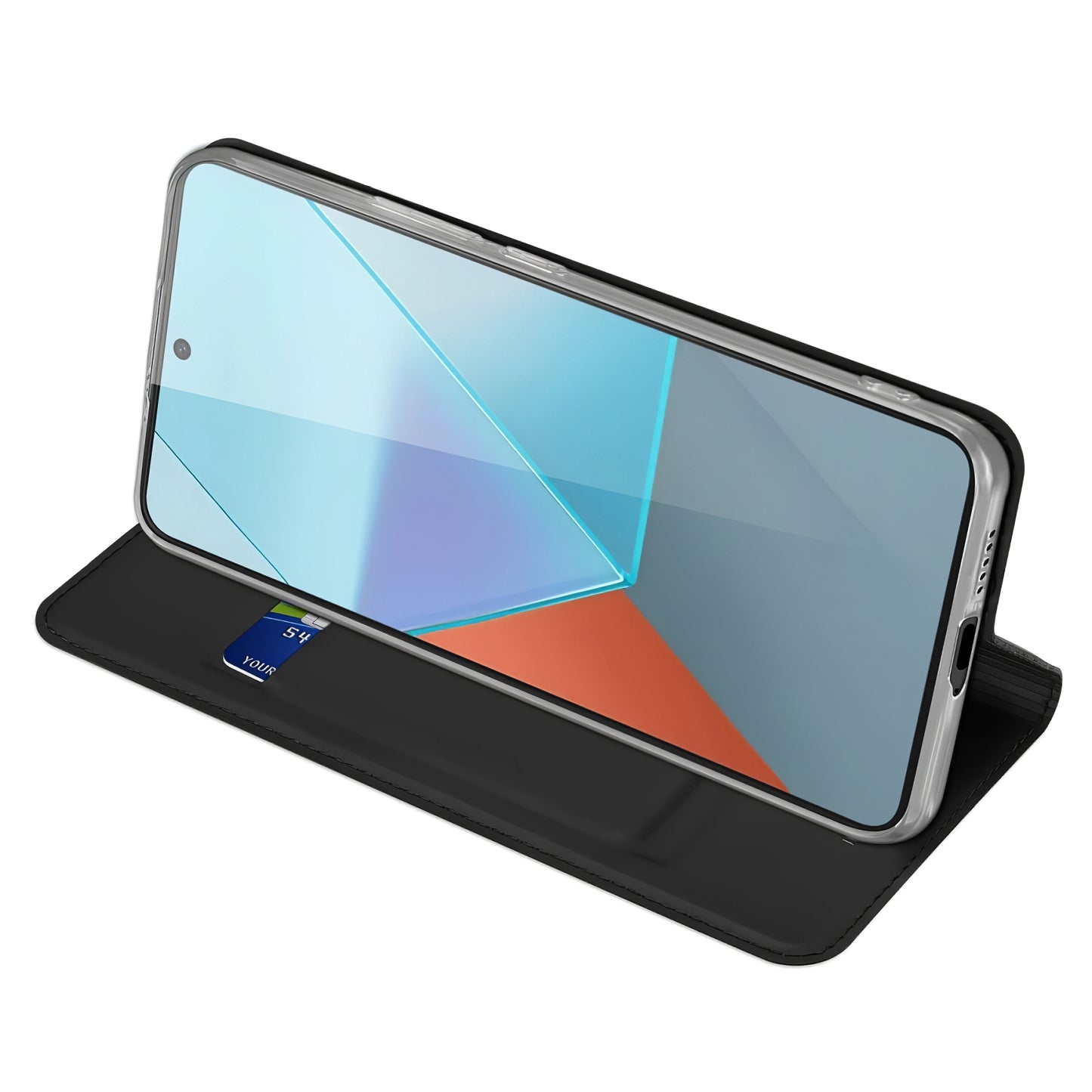 Pouch for Xiaomi Poco X6 / Note 13 Pro 5G, DUX DUCIS, Skin Pro, Black