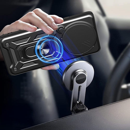 Hülle für Xiaomi Poco F7 Pro, Techsuit, CamShield, Schwarz
