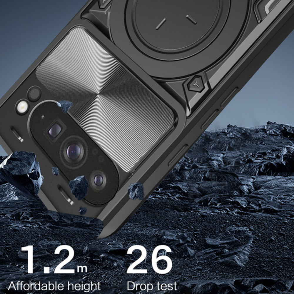 Hülle für Xiaomi Poco F8 Ultra, Techsuit, CamGuard Pro, Schwarz