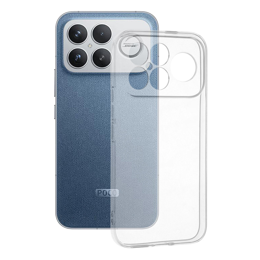 Hülle für Xiaomi Poco F8 Ultra, Techsuit, Klar, Transparent