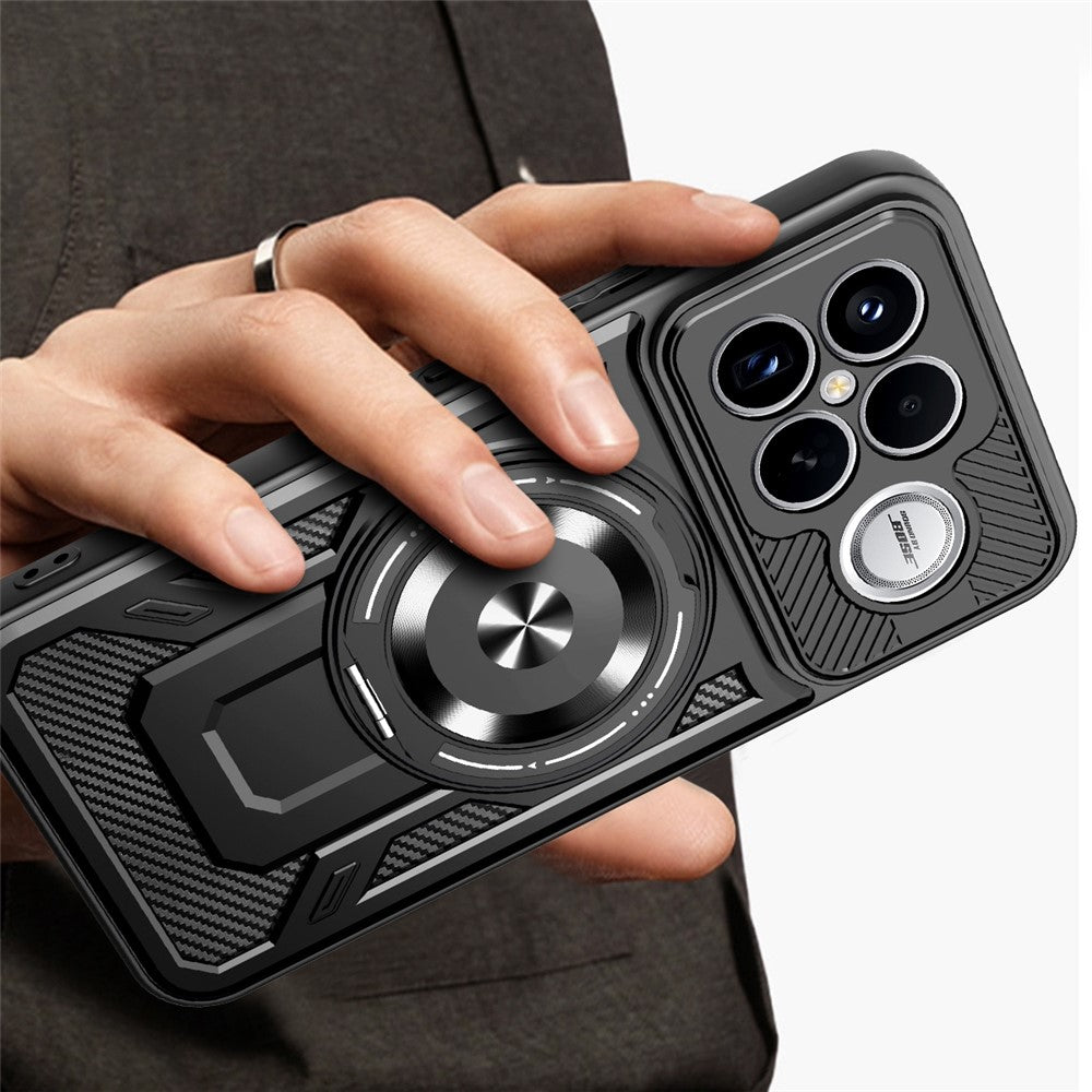 Hülle für Xiaomi Poco F8 Ultra, Techsuit, RuggedCam, Blau