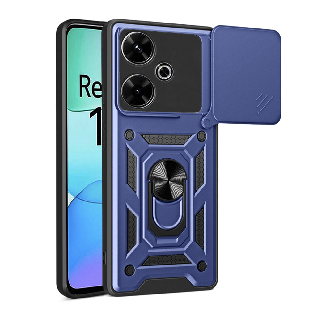 Case for Xiaomi Poco M6 4G / Redmi 13, Techsuit, CamShield, Blue
