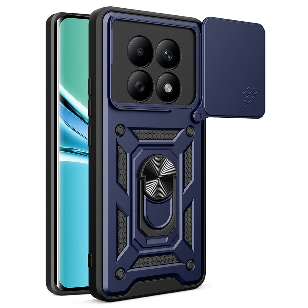 Hülle für Xiaomi Poco M8 / Redmi Note 15 5G / Note 15 4G, Techsuit, CamShield, Blau