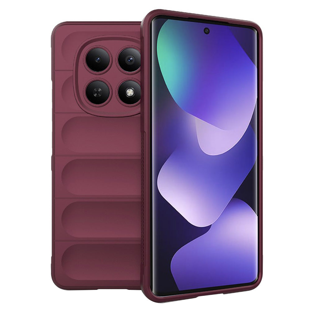 Hülle für Xiaomi Poco M8 / Redmi Note 15 5G, Techsuit, Magic Shield, Kirschrot