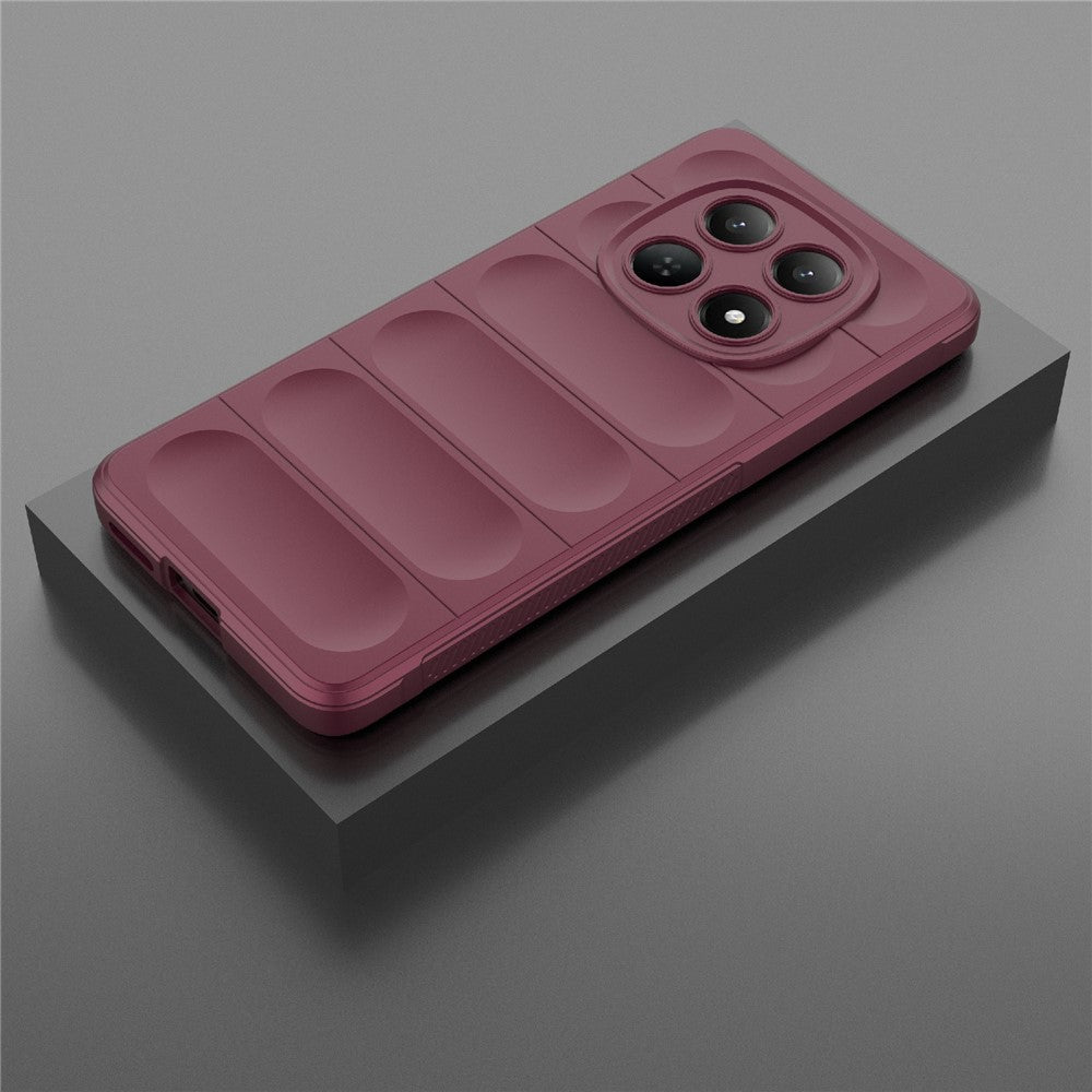 Hülle für Xiaomi Poco M8 / Redmi Note 15 5G, Techsuit, Magic Shield, Kirschrot