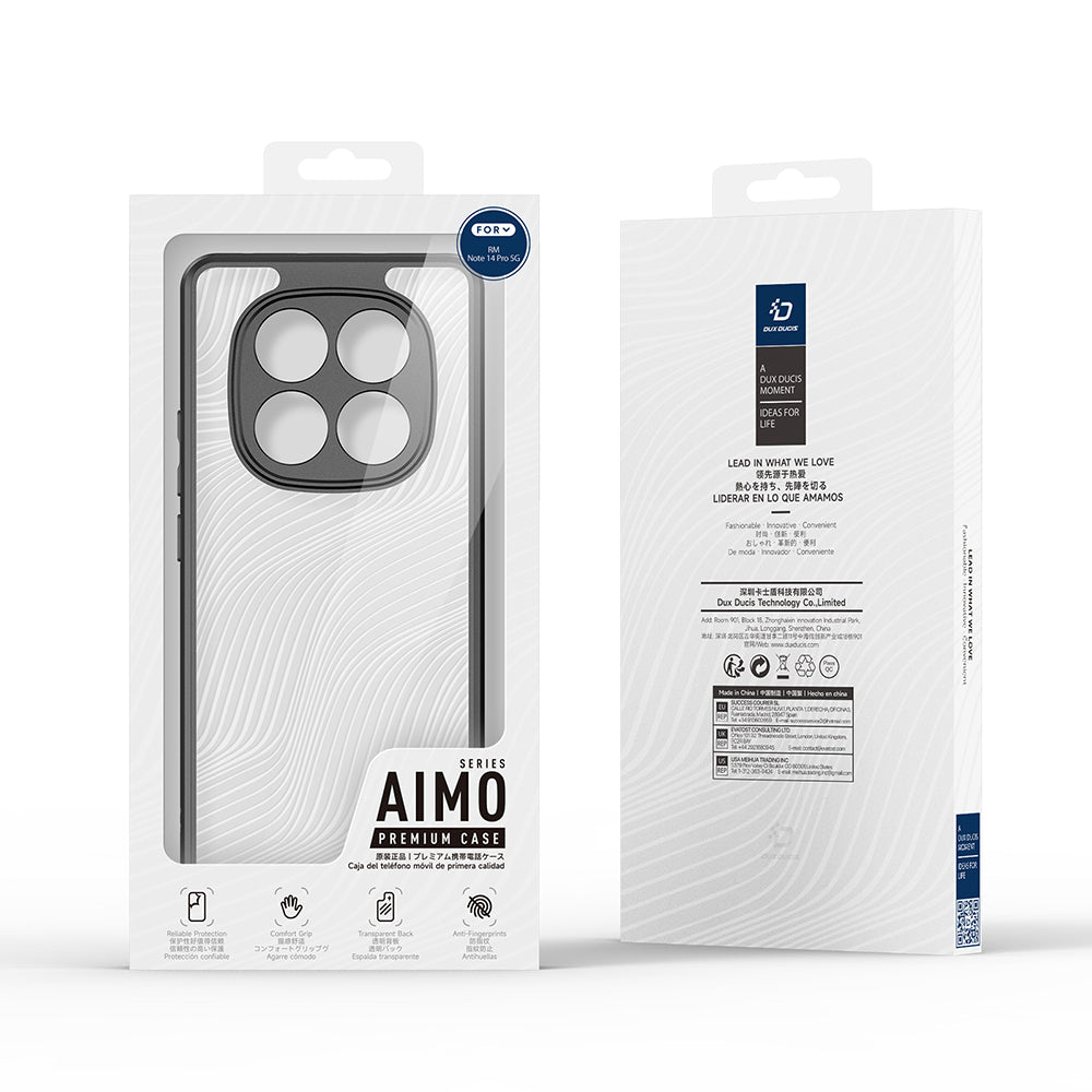 Case for Xiaomi Poco X6 / Redmi Note 13 Pro 5G, DUX DUCIS, Aimo, Black