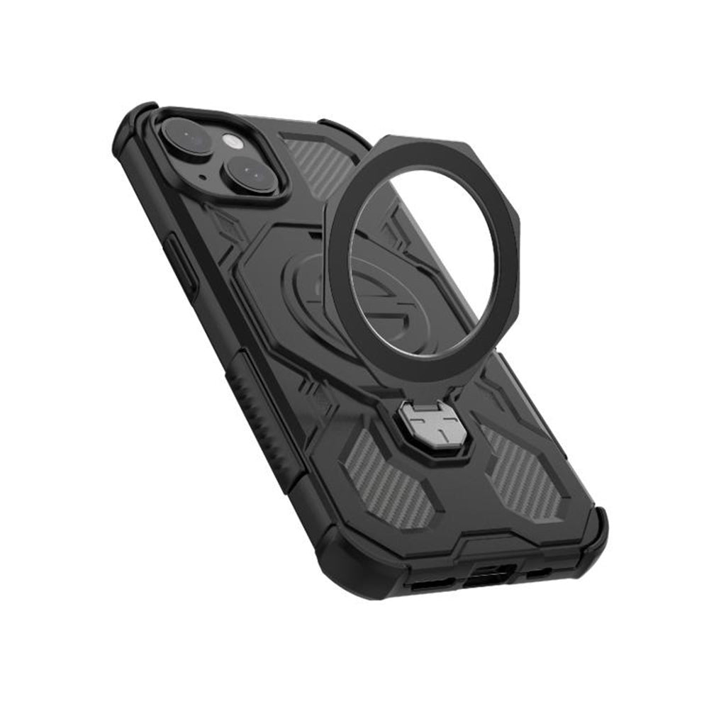 Case for Xiaomi Redmi 15 5G / 15 4G, Techsuit, Carbon Shield Pro, Purple
