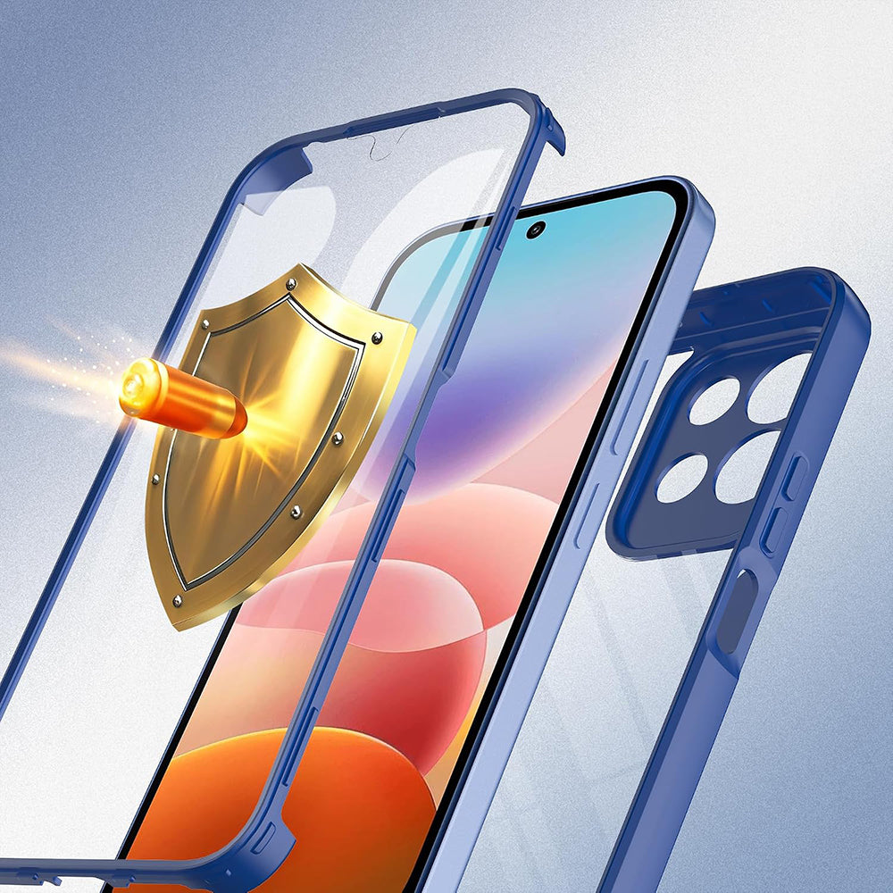 Hülle für Xiaomi Redmi 17 5G / 17 4G, Techsuit, ColorVerse 360, Blau