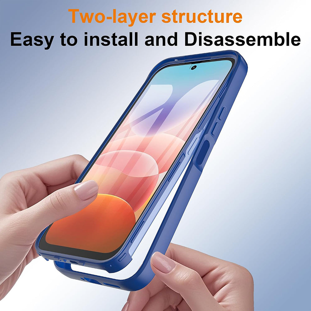 Hülle für Xiaomi Redmi 17 5G / 17 4G, Techsuit, ColorVerse 360, Blau