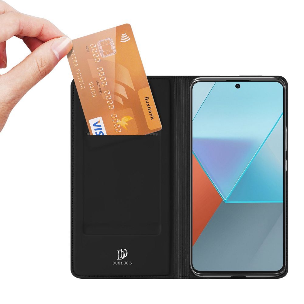 Hülle für Xiaomi Redmi Note 13 Pro+, DUX DUCIS, Skin Pro, Schwarz