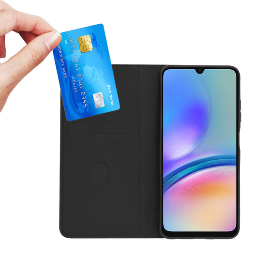 Hülle für Xiaomi Redmi Note 15 Pro 5G, Techsuit, Magskin Book, Schwarz