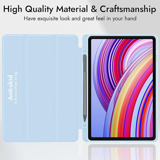 Hülle für Xiaomi Redmi Pad Pro / Pad / Pad Pro 5G, Techsuit, Flex Trifold, Lila