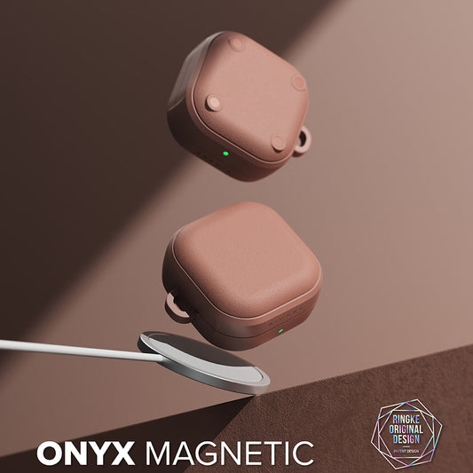 Ringke Onyx Magnetische Hülle für Samsung Galaxy Buds4 Pro, Bronze