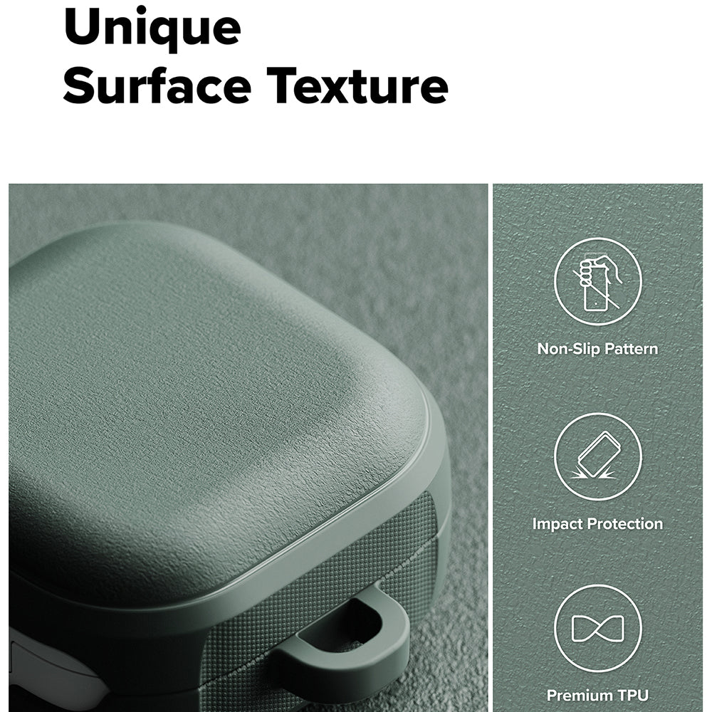 Ringke Onyx Magnetic Hülle für Samsung Galaxy Buds4 / Buds4 Pro, Grün