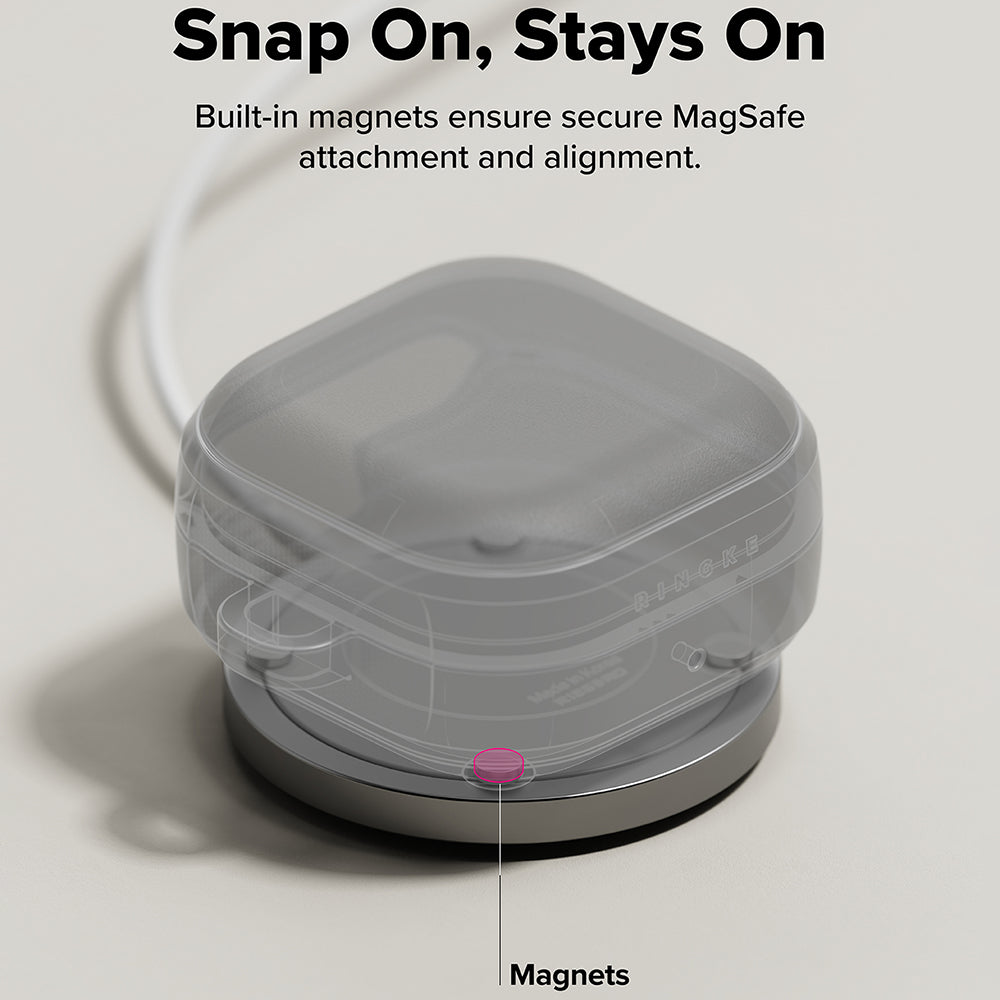 Ringke Onyx Magnetic Hülle für Samsung Galaxy Buds4 / Buds4 Pro, Grün