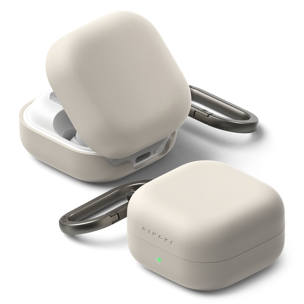 Ringke Hülle für Samsung Galaxy Buds4 / Buds4 Pro, Creme