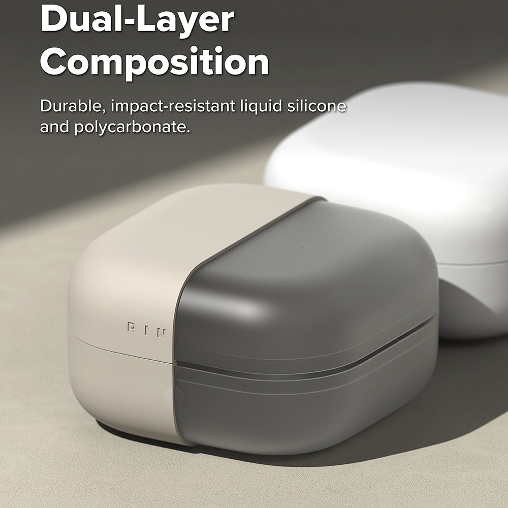 Ringke Hülle für Samsung Galaxy Buds4 / Buds4 Pro, Creme