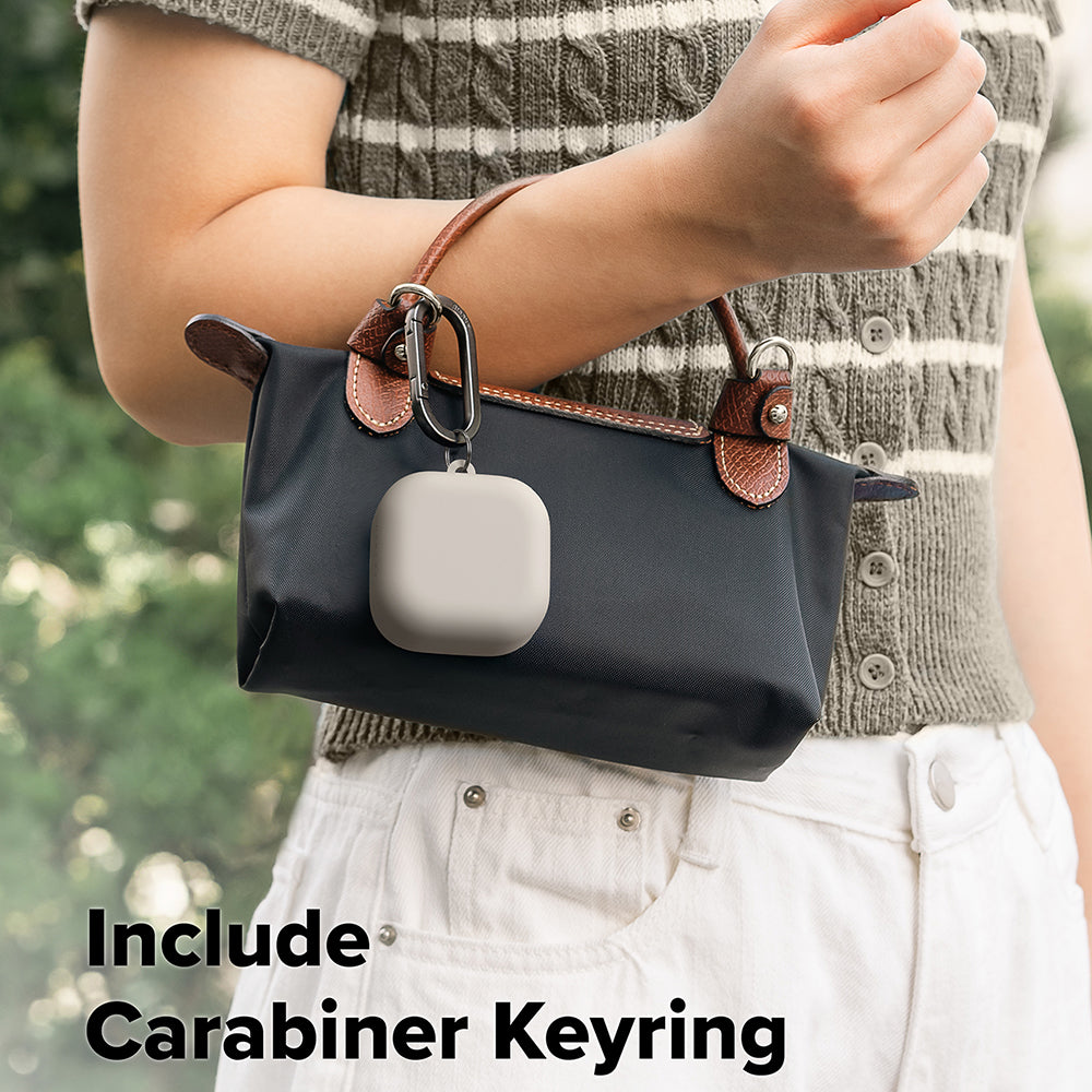 Ringke Hülle für Samsung Galaxy Buds4 / Buds4 Pro, Creme