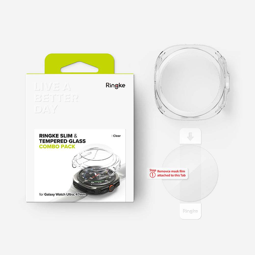 Ringke Slim Hülle für Samsung Galaxy Watch Ultra, Transparent