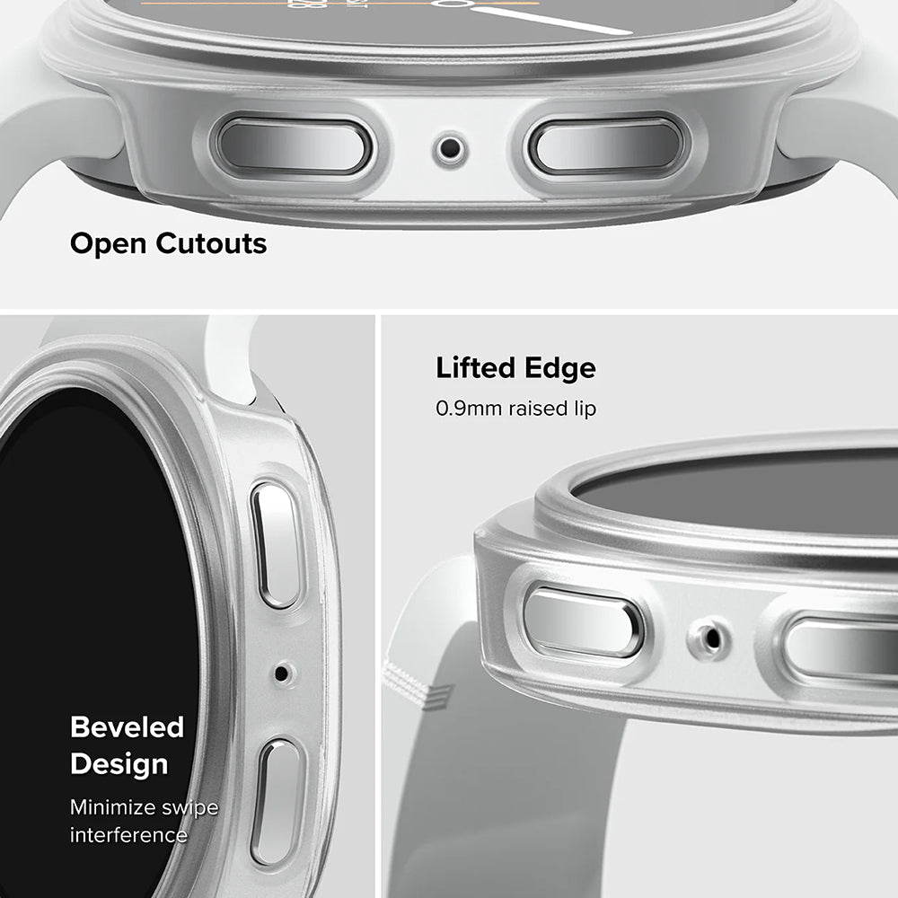 Ringke Slim Hülle für Samsung Galaxy Watch8 40mm, Set mit 2 Stück, Transparent