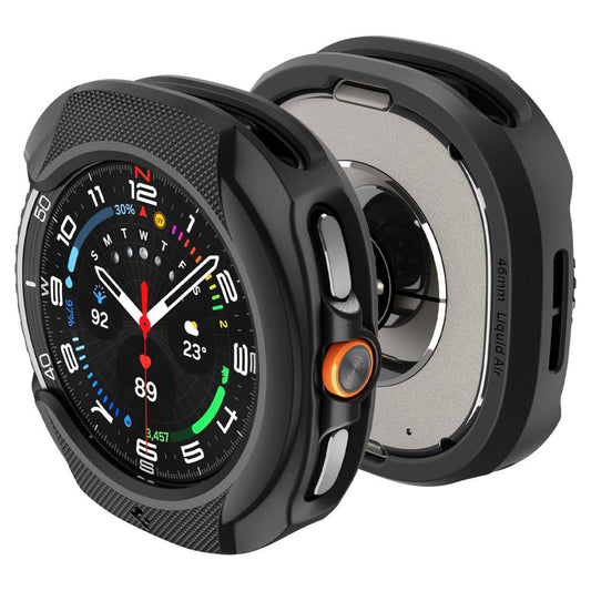 Spigen Liquid Air Hülle für Samsung Galaxy Watch8 Classic, Mattschwarz ACS09841