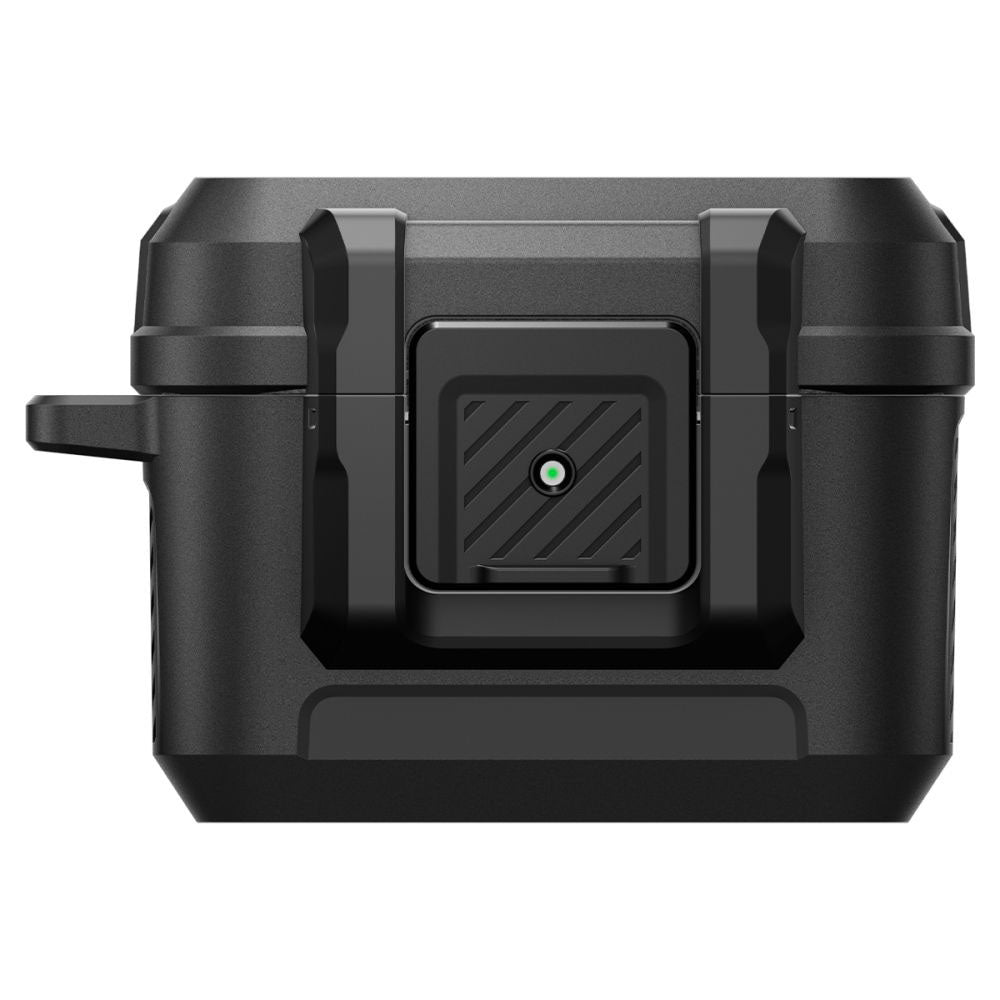 Spigen Lock Fit Hülle für Apple AirPods Pro 3, Mattschwarz ACS09825