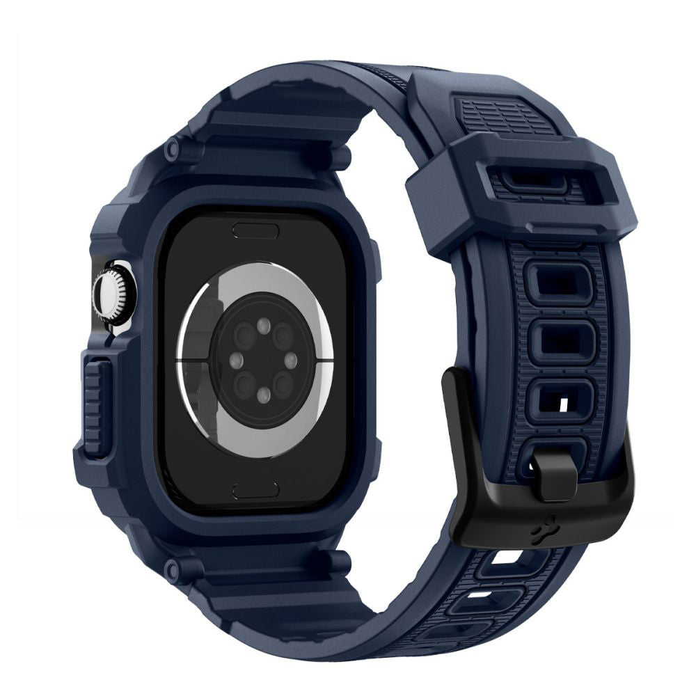 Spigen Rugged Armor Pro V2 Hülle für Apple Watch Series 10 / 11 42mm, Marineblau ACS10495