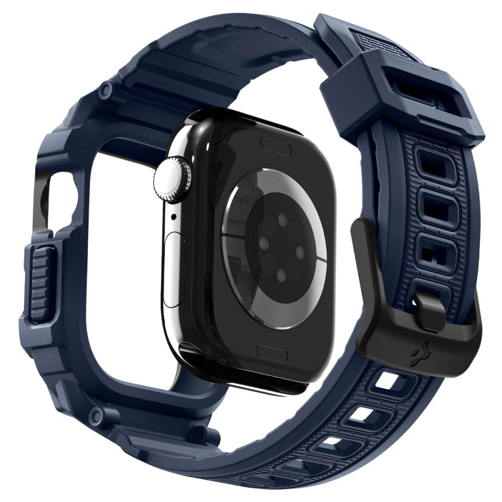 Spigen Rugged Armor Pro V2 Hülle für Apple Watch Series 10 / 11 42mm, Marineblau ACS10495