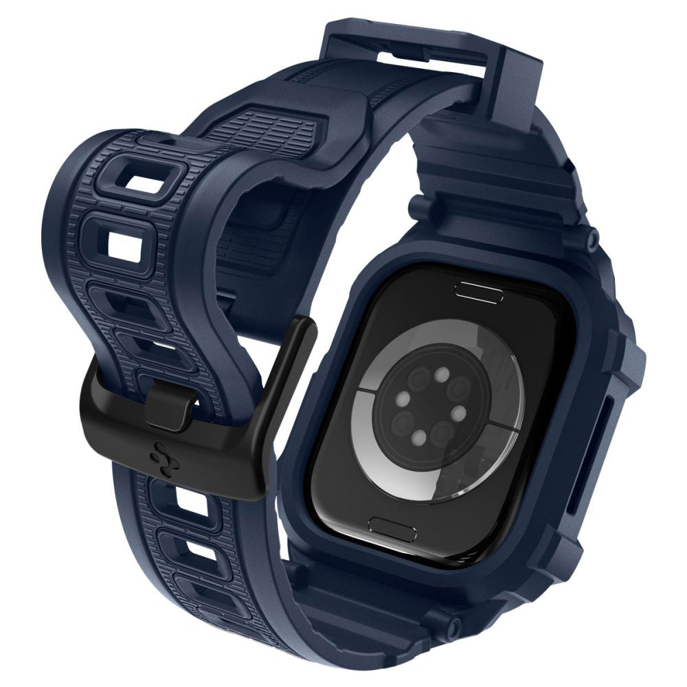 Spigen Rugged Armor Pro V2 Hülle für Apple Watch Series 10 / 11 42mm, Marineblau ACS10495
