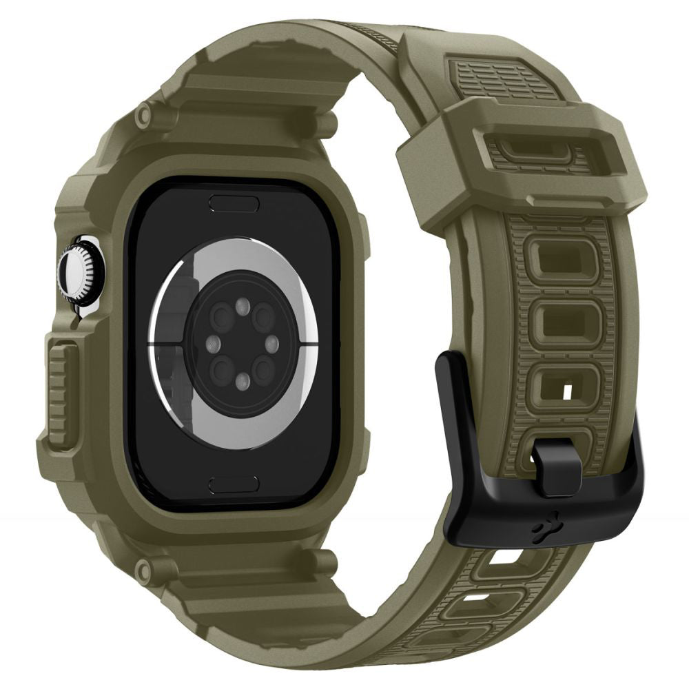 Spigen Rugged Armor Pro V2 Hülle für Apple Watch Series 10 / 11 46mm, Khaki ACS10507