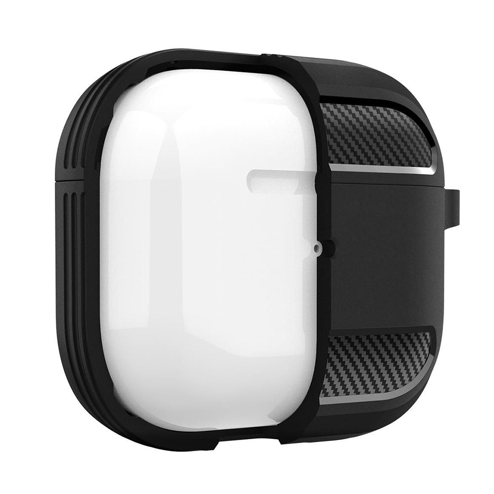 Techsuit Carbon Hülle für Apple AirPods 3, Grün