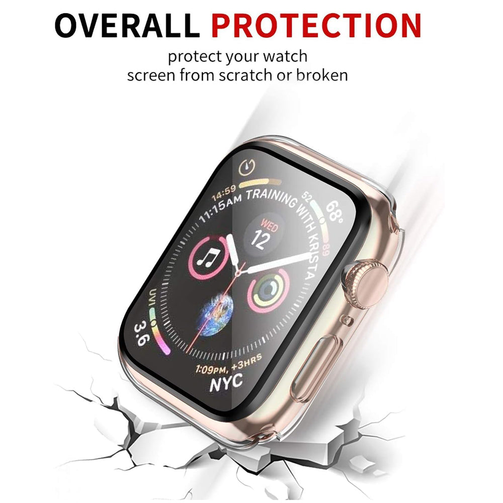 Techsuit Defense360 Pro Hülle für Apple Watch 38mm Series, Transparent
