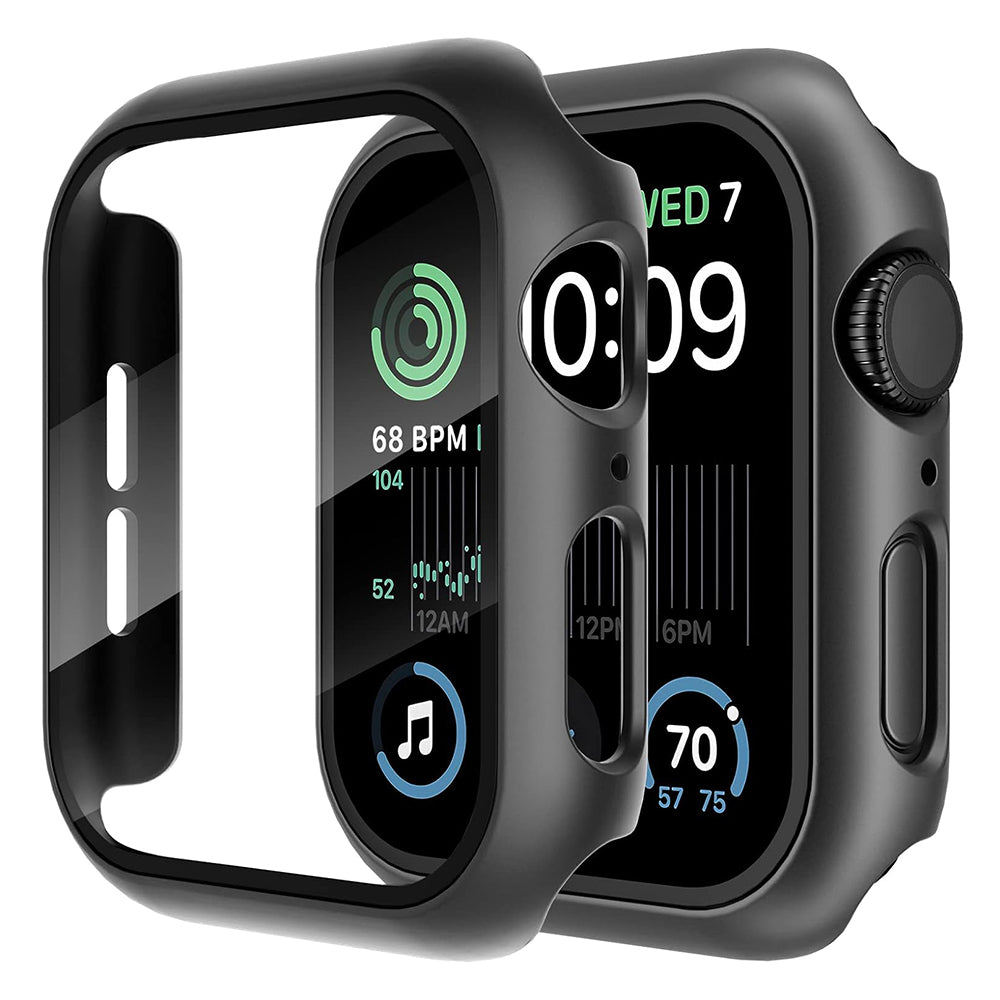 Techsuit Defense360 Pro Hülle für Apple Watch 40mm Series, Schwarz
