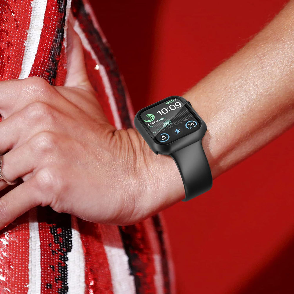 Techsuit Defense360 Pro Hülle für Apple Watch 40mm Series, Schwarz
