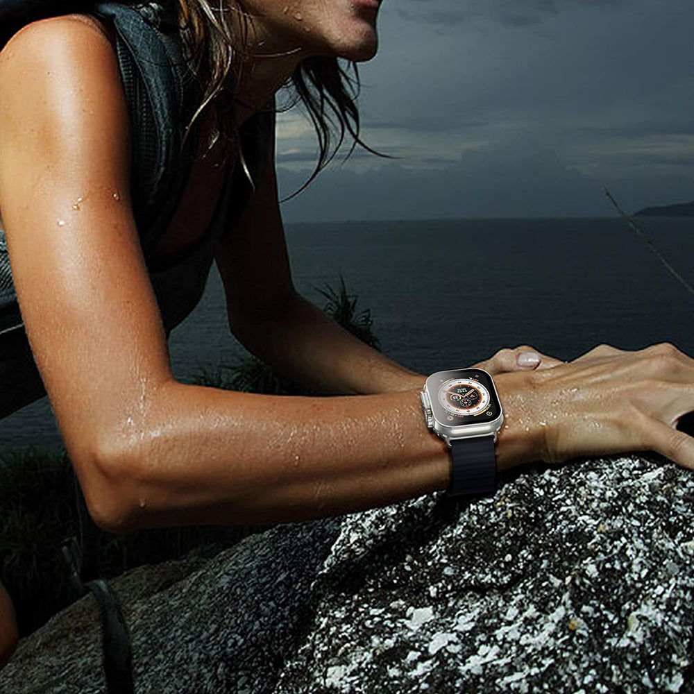Techsuit Defense360 Pro Hülle für Apple Watch Ultra Series, Transparent
