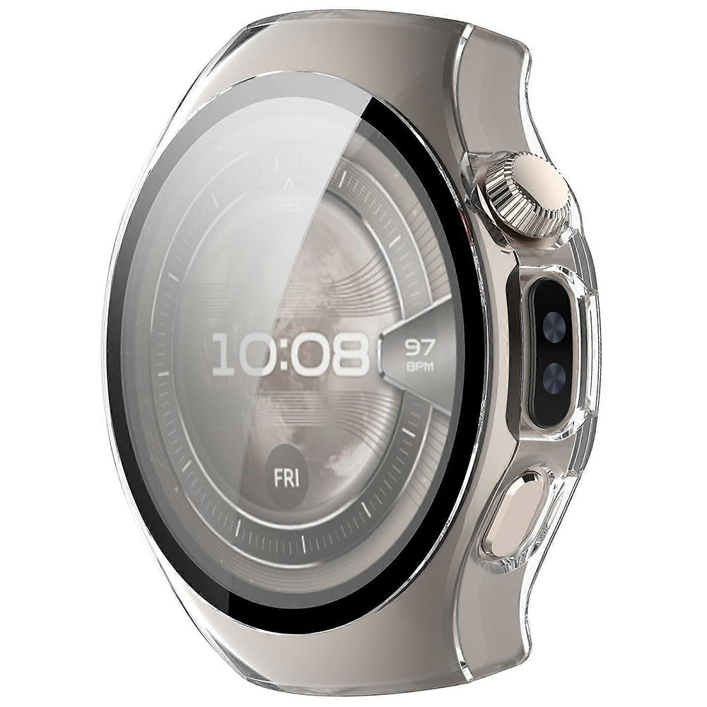 Techsuit Defense360 Pro Hülle für Huawei Watch 5 42mm, Transparent