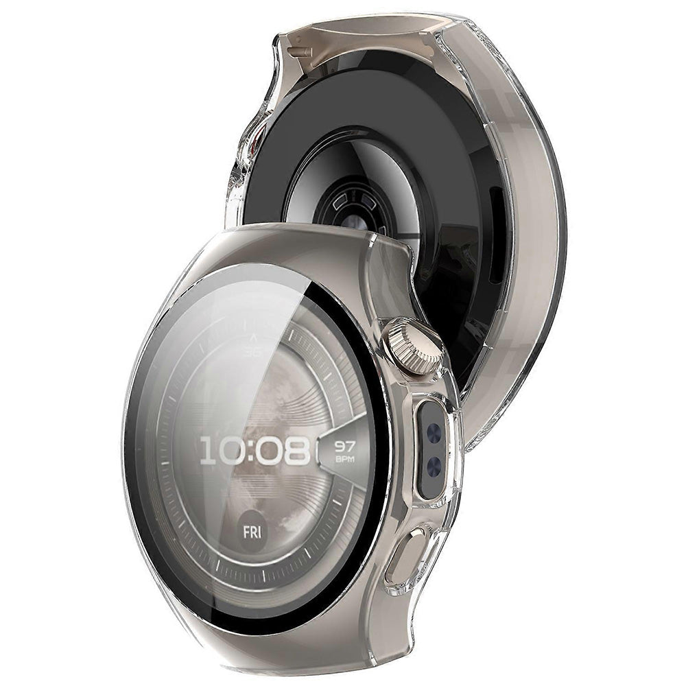 Techsuit Defense360 Pro Hülle für Huawei Watch 5 42mm, Transparent
