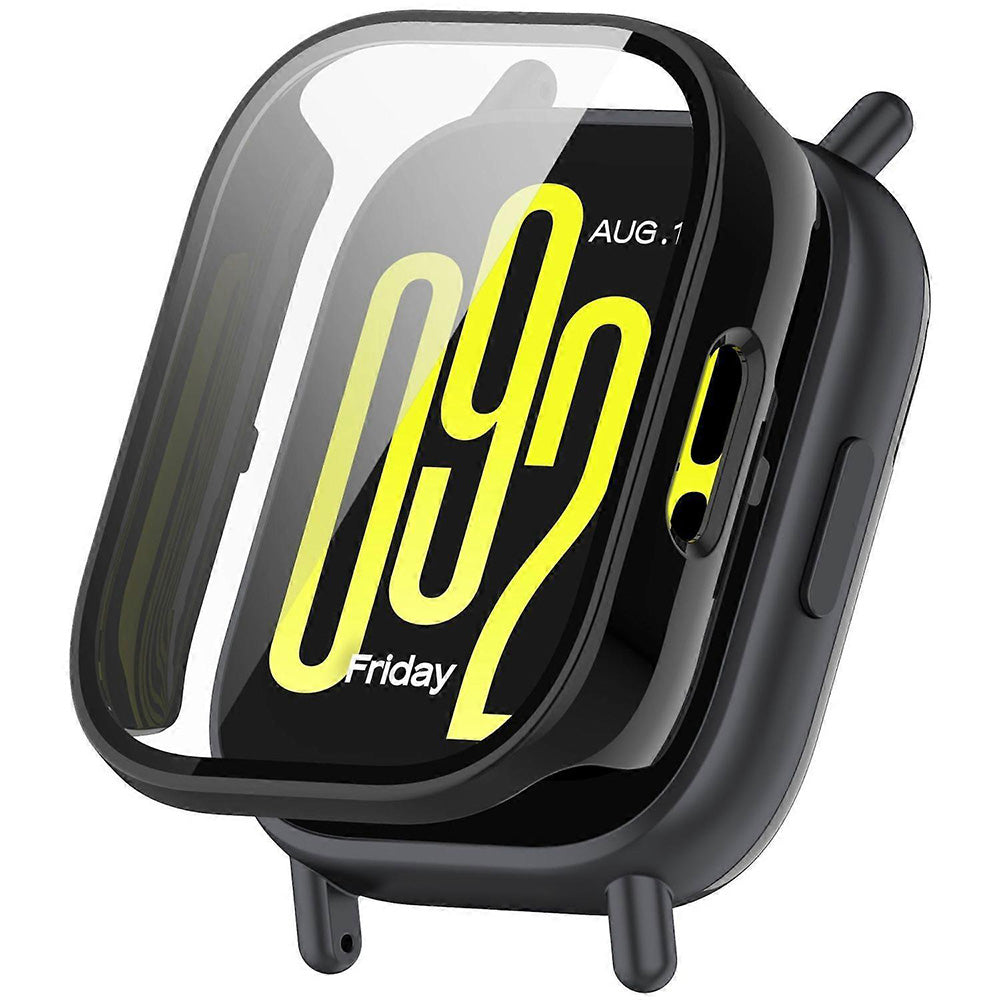 Techsuit Defense360 Pro Hülle für Xiaomi Redmi Watch 5 Active, Schwarz