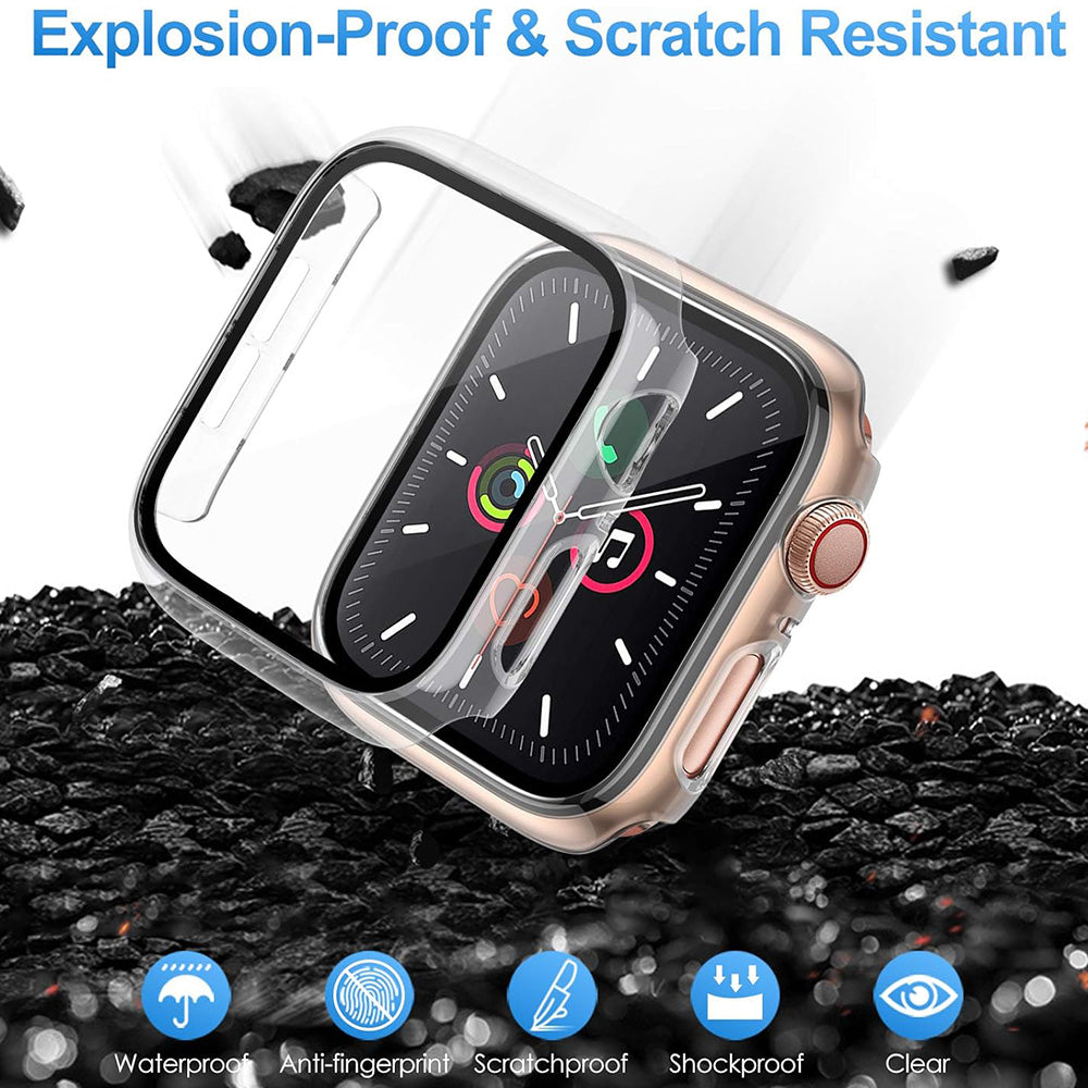 Techsuit Defense360 Pro Hülle für Xiaomi Watch S3, Schwarz