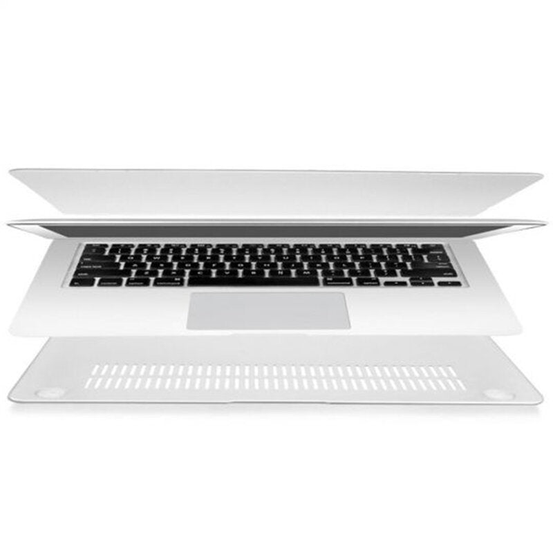 Techsuit UltraShell Hülle für Apple MacBook Pro 14 Zoll (2026) / (2025) / (2023) / (2022) / (2021), Matt Transparent