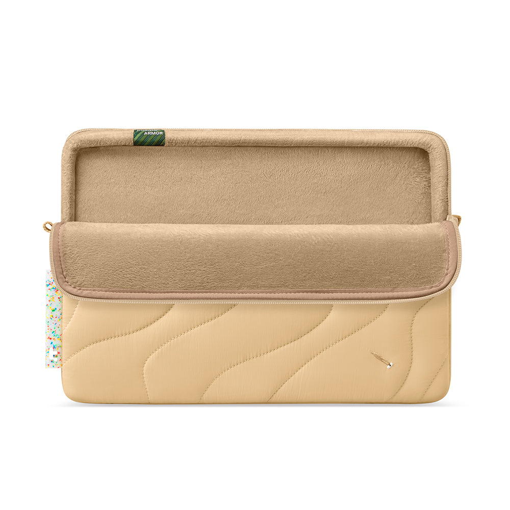 Tomtoc Terra Hülle für 14-Zoll-Laptop, Creme