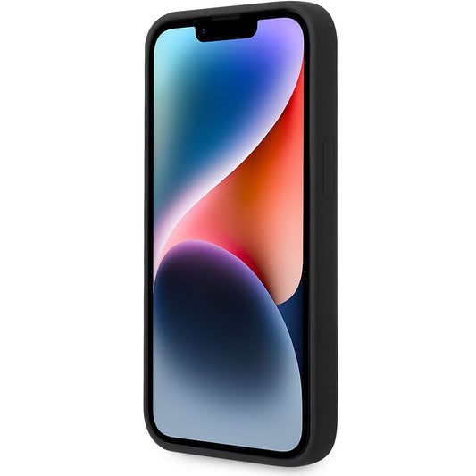 Hülle für Apple iPhone 14 Plus, Karl Lagerfeld, Silicone Body Choupette, Schwarz