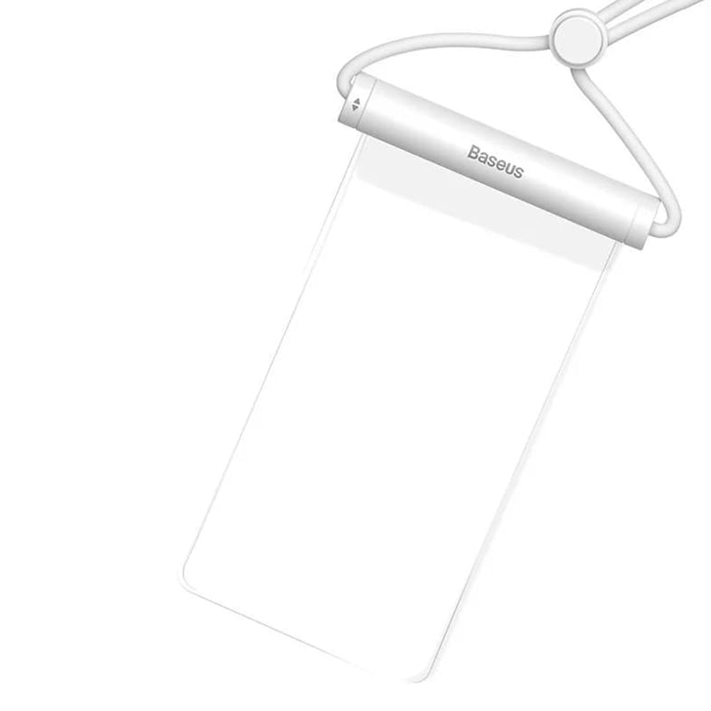 Universal Wasserdichte Hülle, Baseus, AquaGlide Cylindrical, Weiß P60263701213-00